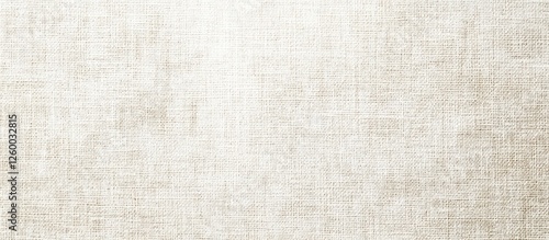 Natural white canvas fabric texture background with soft, neutral tones, subtle woven pattern, ideal for clean and minimalist design projects.
