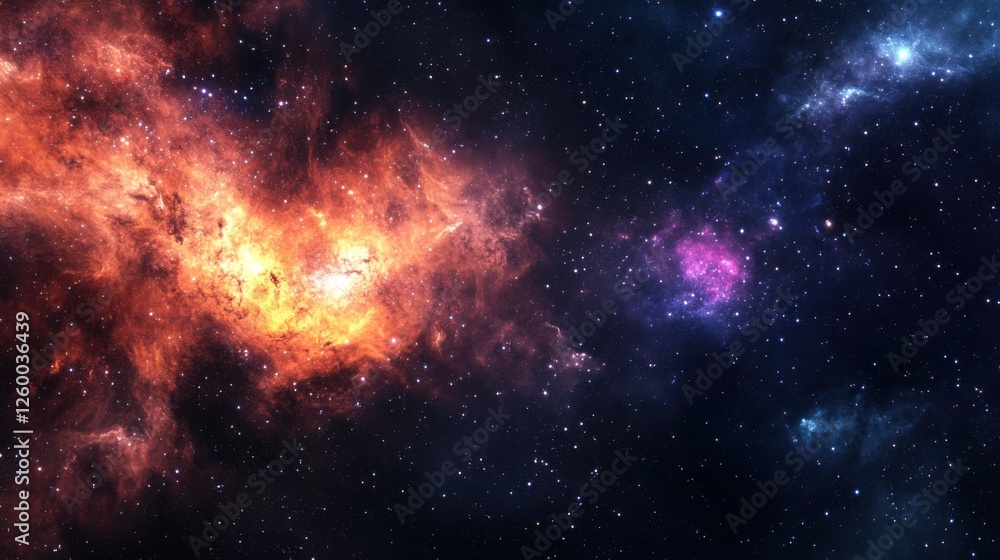 Celestial Night Sky Full of Stars and Galaxies: Vast Cosmic Backdrop for Text or Graphics, Breathtaking Universe Clarity and Wonder Celestial Night Sky Full of Stars and Galaxies: Vast Cosmic Backdrop for Text or Graphics, Breathtaking Universe Clarity and Wonder