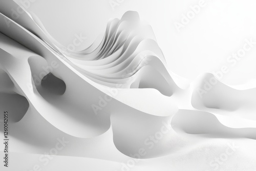 Abstract gradient ambient occlusion texture