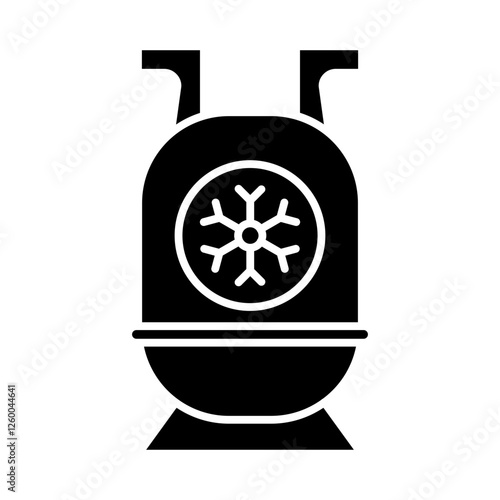 Air conditioner compressor icon