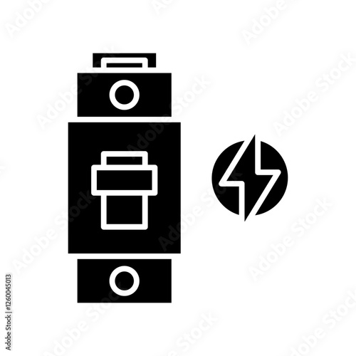 Electric breaker unit icon