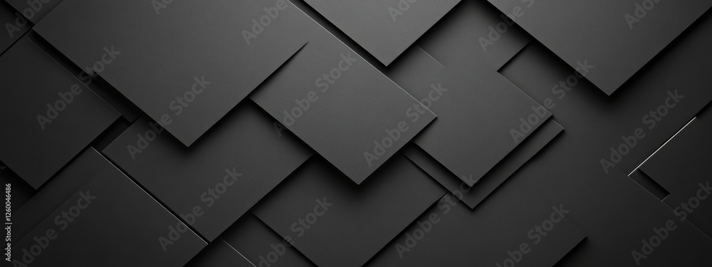 Sophisticated black background with geometric shapes for design, featuring white space in the center for text. Ideal for elegant banners and abstract wallpapers. Sophisticated black background with geometric shapes for design, featuring white space in the center for text. Ideal for elegant banners and abstract wallpapers.