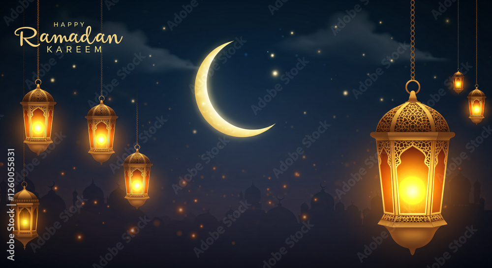 Ramadan Mubarak greeting card Ramadan Mubarak greeting card