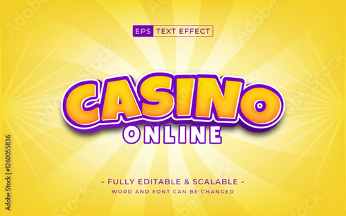 casino text effect. blackjack poker online suitable for game