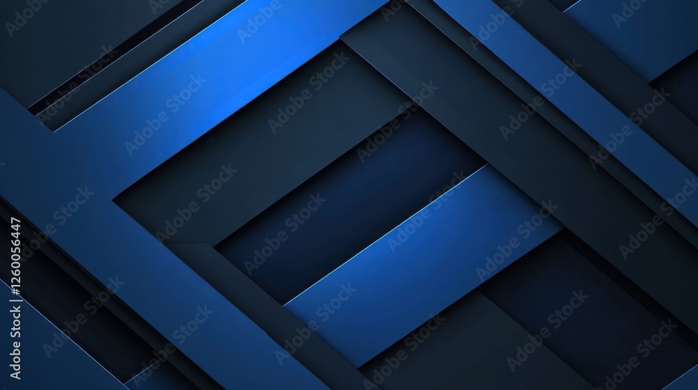 Geometric abstract wallpaper with diagonal lines on Blue background. Banner template with white center text area. Ideal for modern designs. Geometric abstract wallpaper with diagonal lines on Blue background. Banner template with white center text area. Ideal for modern designs.
