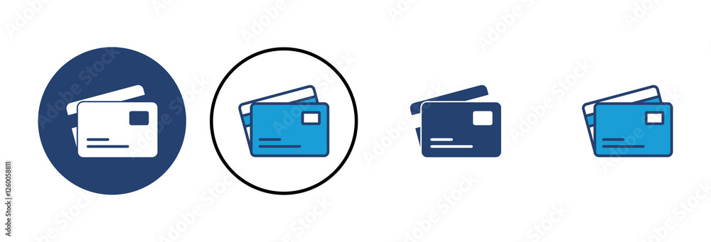 Credit card icon vector. Credit card payment icon vector Credit card icon vector. Credit card payment icon vector