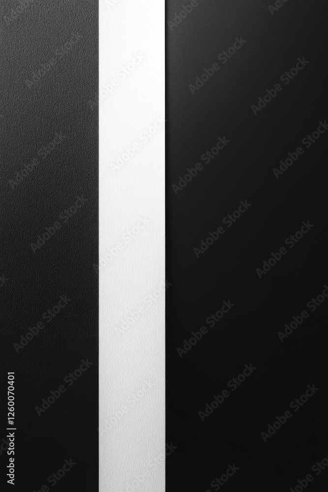 Black and white textured background with a vertical white stripe in the center. Black and white textured background with a vertical white stripe in the center.