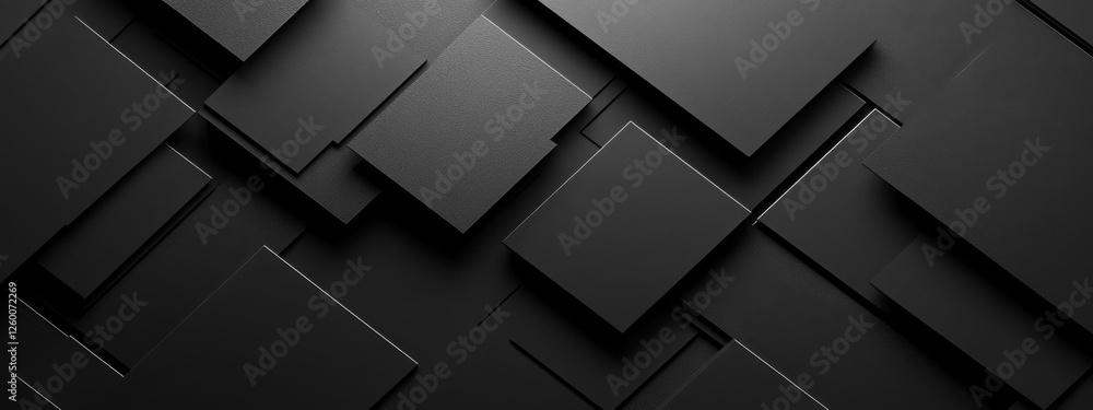 Trendy black background with geometric simplicity, ideal for design and banner templates. Featuring fashionable abstract wallpaper with minimalistic elements and a central white space for text. Trendy black background with geometric simplicity, ideal for design and banner templates. Featuring fashionable abstract wallpaper with minimalistic elements and a central white space for text.