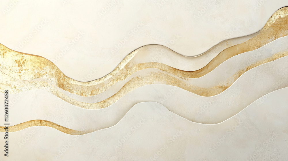 Naklejka premium Biały marmur, stiuk złoty wzór, tło dla projektu, tapeta.