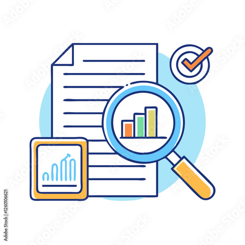 audit icon, audit vector illustration-simple illustration of audit, perfect for audit logos and icons