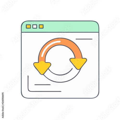 backup icon, backup vector illustration-simple illustration of backup, perfect for backup logos and icons