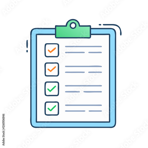 checklist icon, checklist vector illustration-simple illustration of checklist, perfect for checklist logos and icons