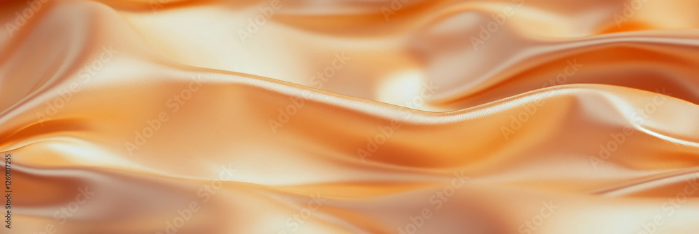 Fototapeta premium Tan leather surface with smooth texture and warm lighting for elegant backgrounds