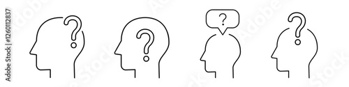 question mark icon. question icon