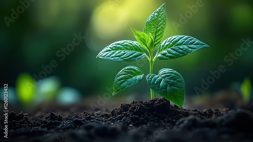 flourishing in faith a plant grows from the bible symbolizing spiritual growth through god s word