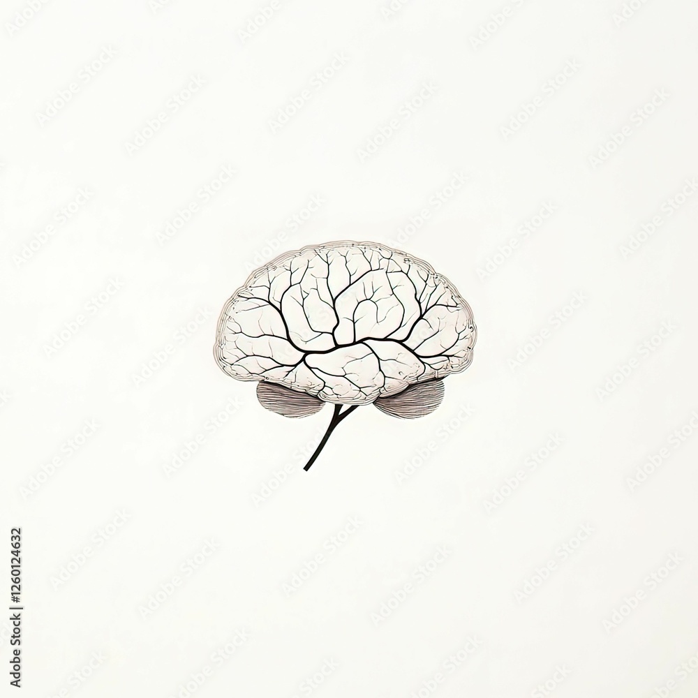 Digital pathways brain design minimalist contemporary abstract environment close-up view conceptual innovation Digital pathways brain design minimalist contemporary abstract environment close-up view conceptual innovation