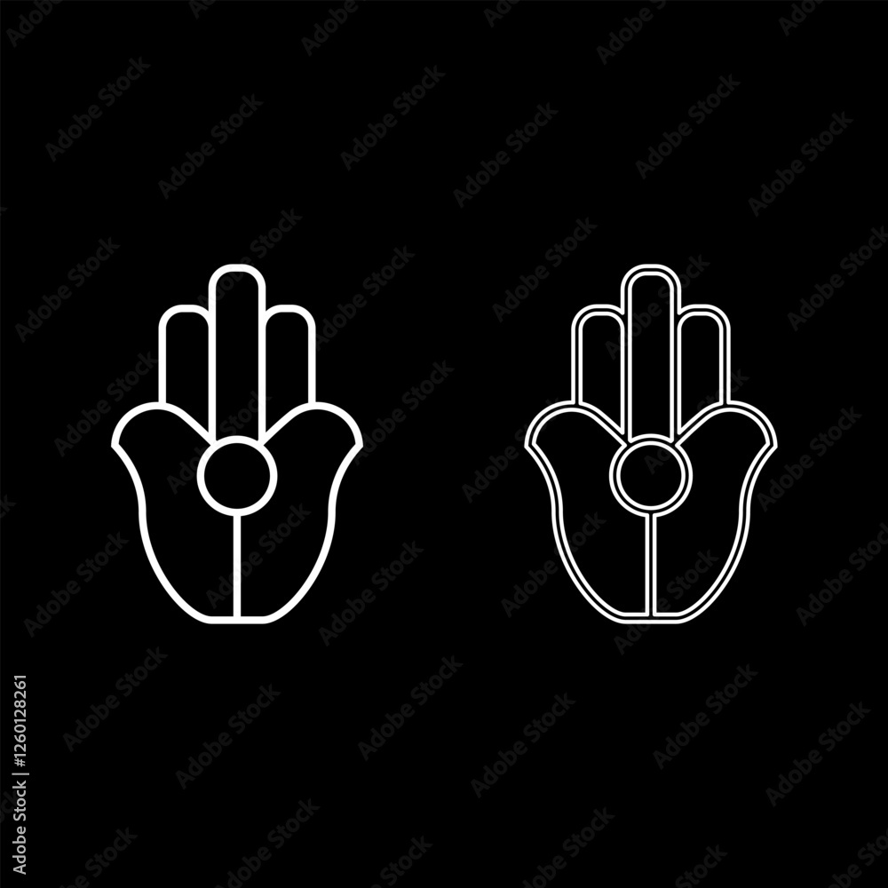 Φωτογραφία Symbol Natib Qadish Kappu palm Hamsa Levantian neo paganism neopaganism religiou