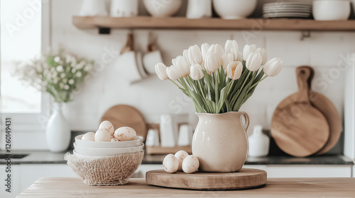 Mortar and pestle with herbs