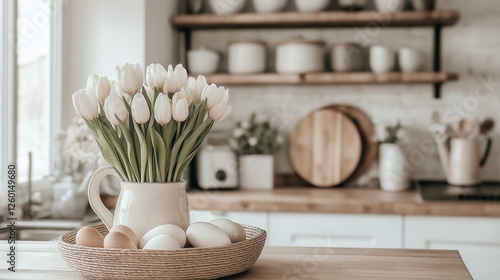 Mortar and pestle with herbs