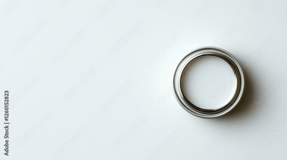 Single button cell battery on a clean, white background, simple and elegant with space for text. Single button cell battery on a clean, white background, simple and elegant with space for text.