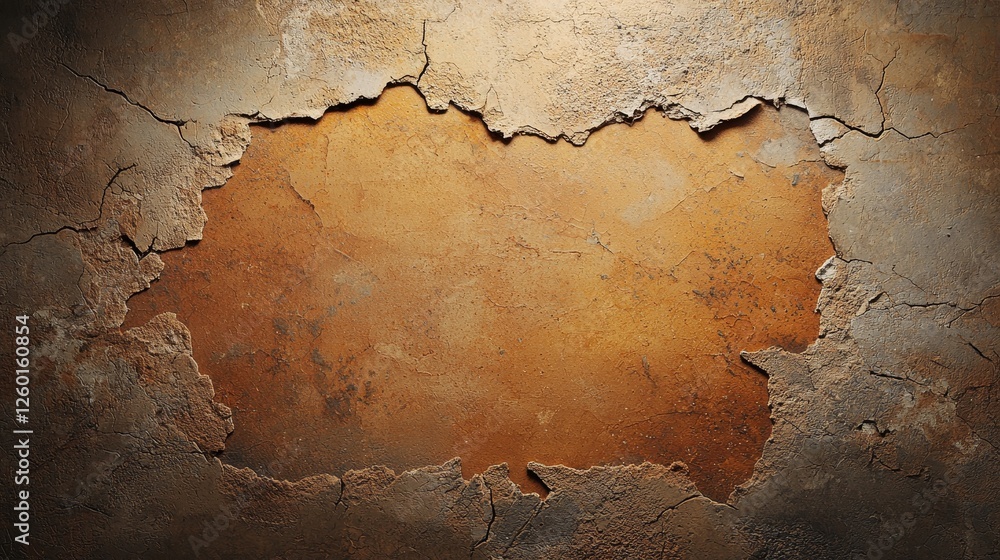 A textured wall with peeling paint reveals a warm, rusty surface underneath, creating an intriguing contrast of colors and materials. A textured wall with peeling paint reveals a warm, rusty surface underneath, creating an intriguing contrast of colors and materials.