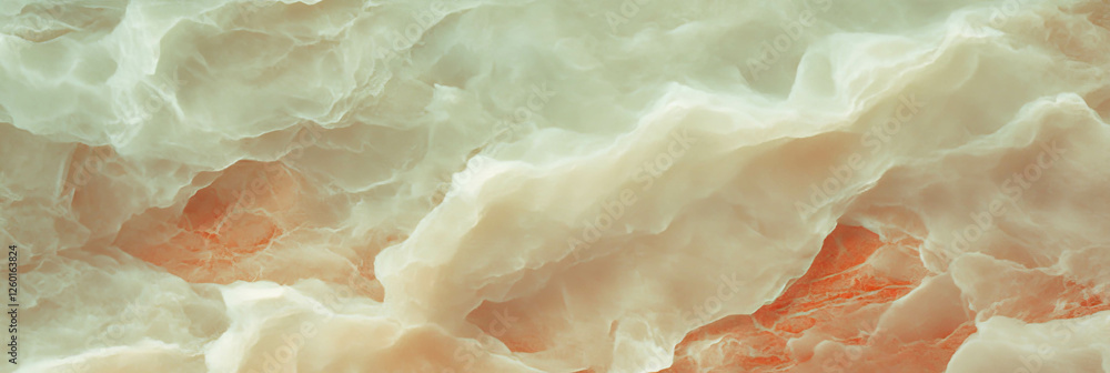 Soft, mottled textures blending red and beige radiate warm diffuse light in a serene composition Soft, mottled textures blending red and beige radiate warm diffuse light in a serene composition