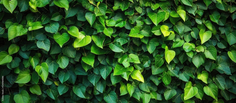 Lush green ivy leaves densely covering a garden wall create a vibrant summer backdrop showcasing rich textures and varying shades of green. Lush green ivy leaves densely covering a garden wall create a vibrant summer backdrop showcasing rich textures and varying shades of green.