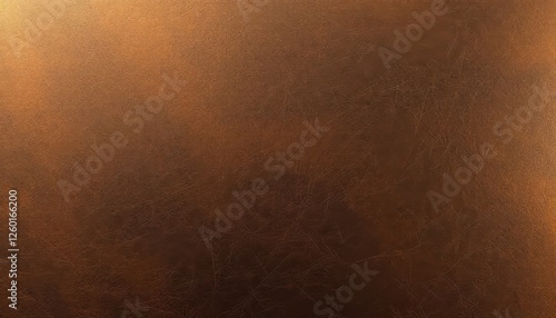 Textured brown leather surface with subtle scratches