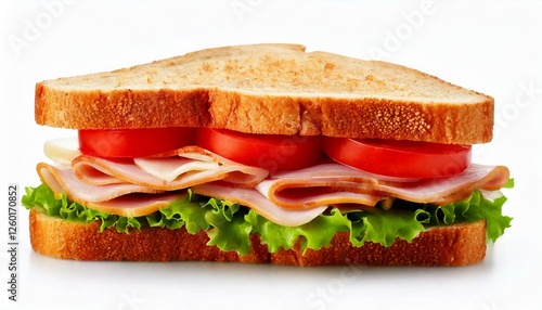 Delicious Turkey Sandwich w...