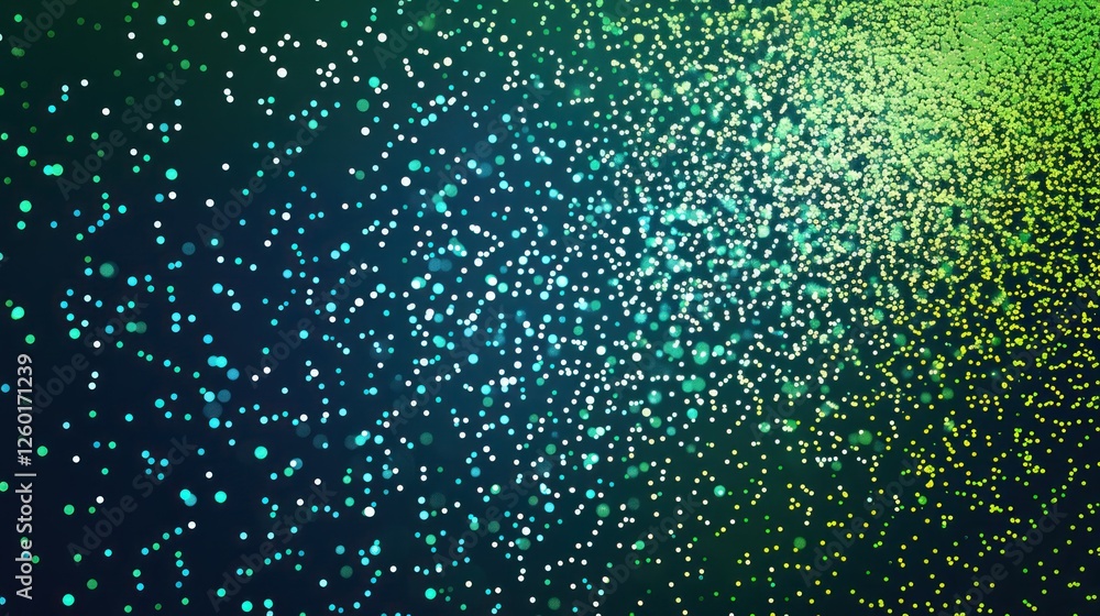 Obraz premium Abstract gradient background with vibrant dots and colors