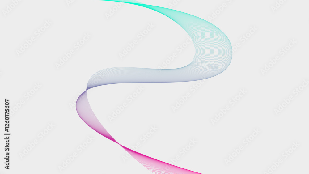 Minimalist Curved Lines: Soft Abstract Motion Minimalist Curved Lines: Soft Abstract Motion