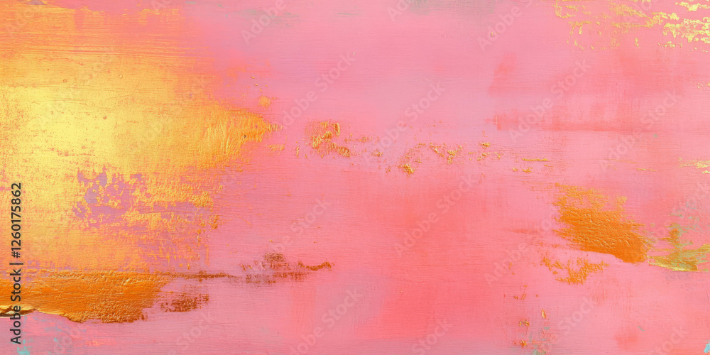 Texture of rose yellow gold wall with scratches and grunge markings in creative design Texture of rose yellow gold wall with scratches and grunge markings in creative design