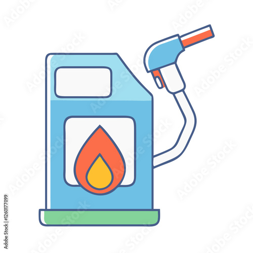 gasoline icon, gasoline vector illustration-simple illustration of gasoline, perfect for gasoline logos and icons