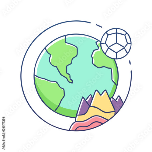 geology icon, geology vector illustration-simple illustration of geology, perfect for geology logos and icons