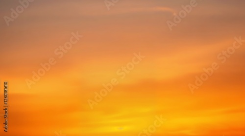 Sunset-inspired gradient with warm tones and soft blur
