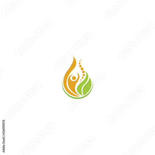 Oil Drop Logo Vector design.