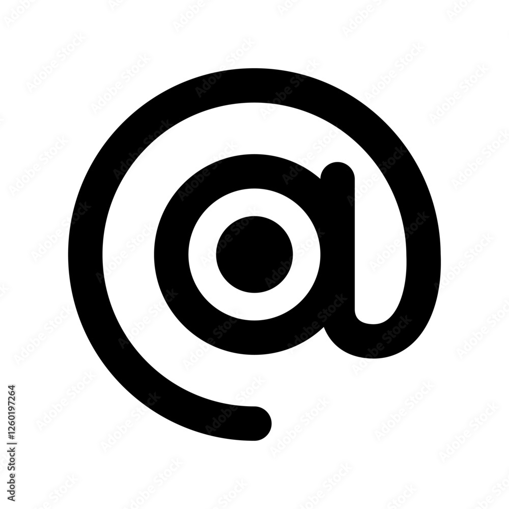 e mail sign on transparent background, premium illustration at logo e mail sign on transparent background, premium illustration at logo