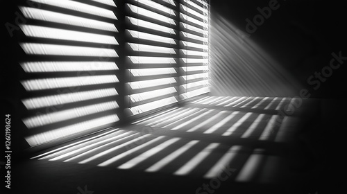 shadow on wall from window blinds gobo ligh
