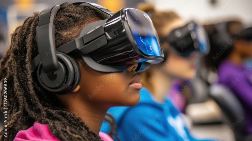 VR classrooms immerse students in interactive virtual environments. VR classrooms immerse students in interactive virtual environments.