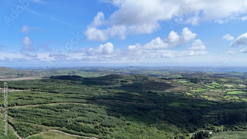 paysages bucoliques près de Ballydehob en Irlande dans le comté de Cork photo