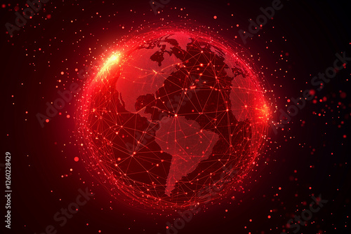 Digital Earth Network - Global Communication and Data Connections