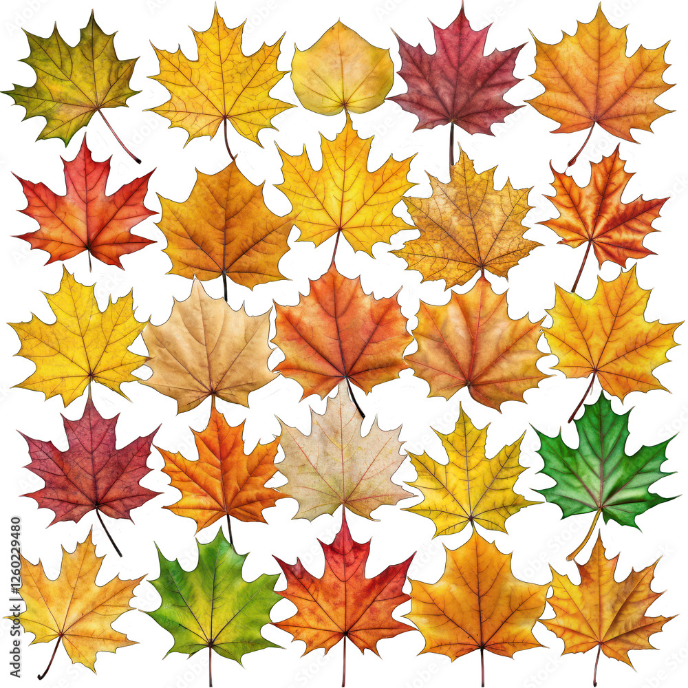 autumn leaves collection autumn leaves collection