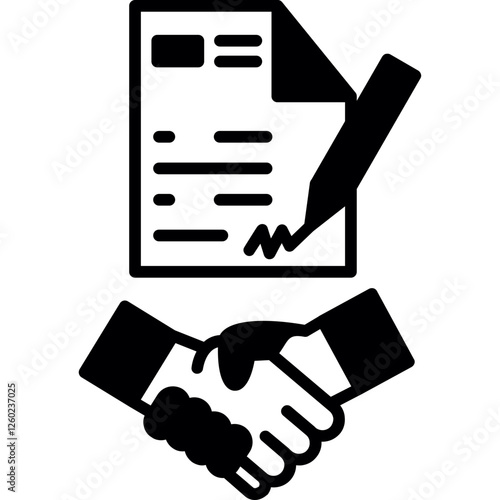 Contract Agreement Icon