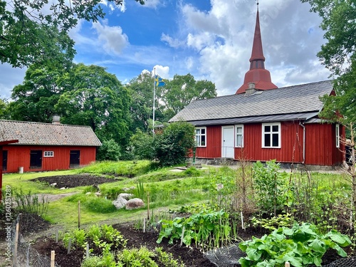 Photography old building in Stockholm