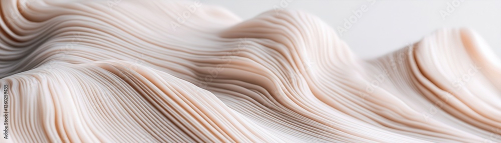 This artwork features flowing continuous lines that form abstract ocean waves, set against a warm neutral background. The minimalist design evokes tranquility and Scandinavian simplicity This artwork features flowing continuous lines that form abstract ocean waves, set against a warm neutral background. The minimalist design evokes tranquility and Scandinavian simplicity