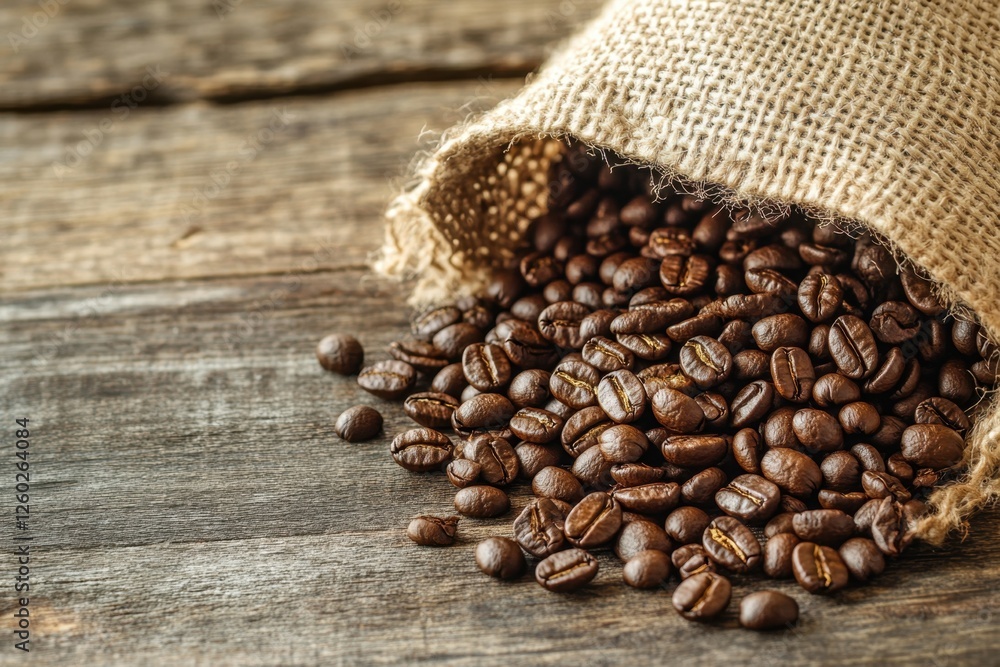 Freshly roasted coffee beans closeup rustic setting food photography natural environment macro viewpoint coffee enthusiast concept Freshly roasted coffee beans closeup rustic setting food photography natural environment macro viewpoint coffee enthusiast concept