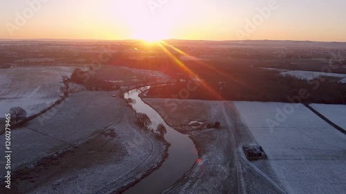River at Sunrise