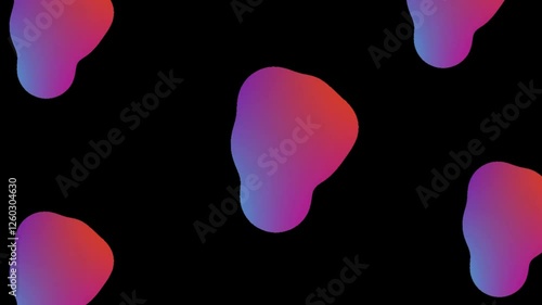 pink and blue abstract background