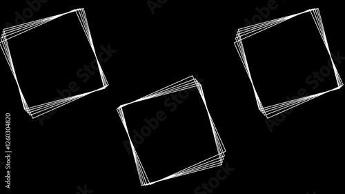 abstract geometric background with black and white color