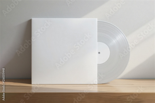 Vinyl Disc LP판 디자인 목업